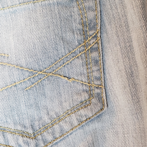 AEROPOSTALE jeans light wash skinny flare 7 / 8 short petite Hailey 30x28 8P P8 - Picture 11 of 11